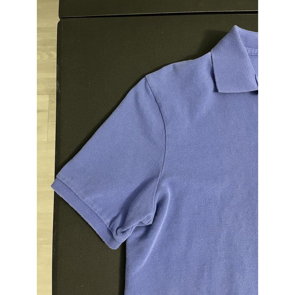 Polo Ralph Lauren Medium Adult Polo Shirt Blue Short Sleeve Casual Preppy Mens - Picture 5 of 9